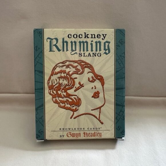 Cockney Rhyming Slang Knowledge Card Deck - Picture 1 of 6